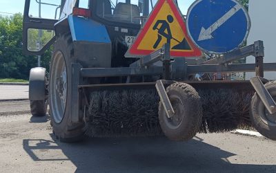 Услуги дорожной щетки на базе МТЗ - Нальчик, заказать или взять в аренду