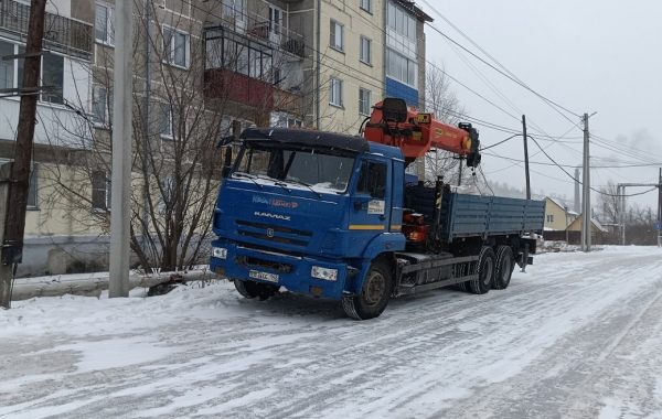 Манипулятор Камаз 6х4. Грузоперевозки. - Советское, заказать или взять в аренду