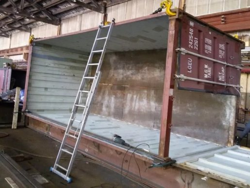 Ремонт сухогрузных и рефрижераторных контейнеров стоимость ремонта и где отремонтировать - Нальчик
