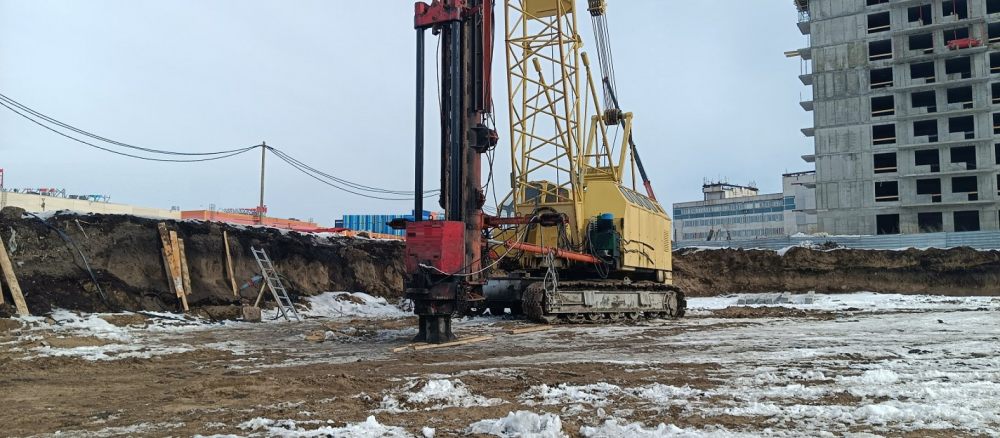 Сваебой Аренда сваебоя на базе РДК-25. Дизель-молот DDT35 взять в аренду, заказать, цены, услуги - Советское