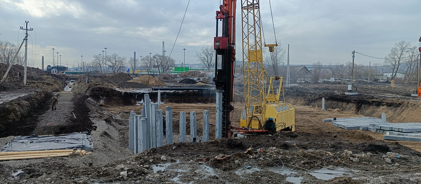 Аренда сваебоя для забивки бетонных свай в Чегеме-Первом